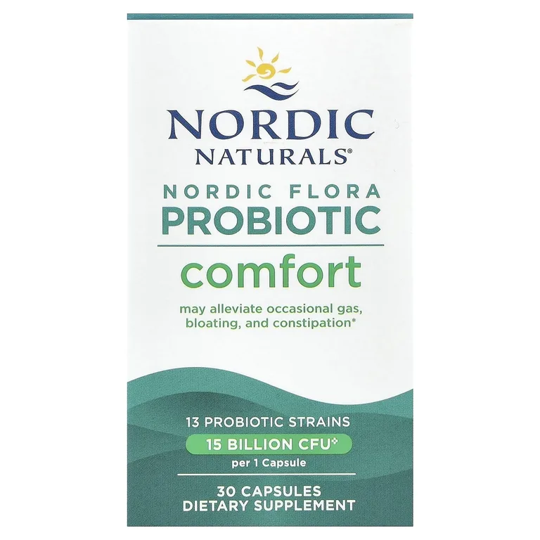Nordic Naturals, комплекс пробиотиков, 15 млрд КОЕ, 30 капсул