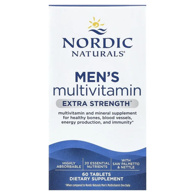 Nordic Naturals, мультивитамины для мужчин, 60 таблеток