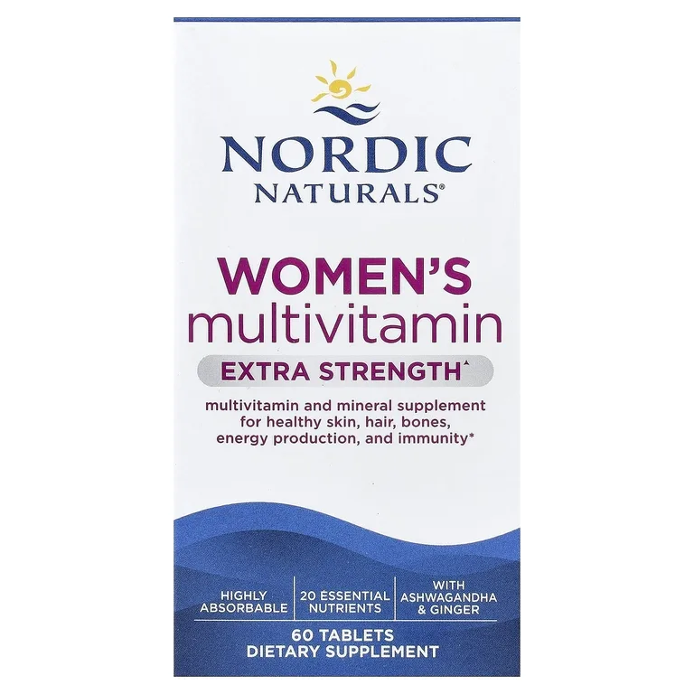 Nordic Naturals, мультивитамины для женщин, 60 таблеток