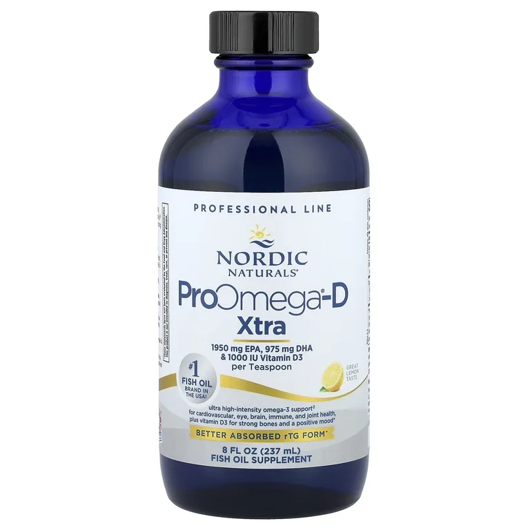 Nordic Naturals, омега-3 с витамином Д, лимон, 237 мл (8 жидк. унций)