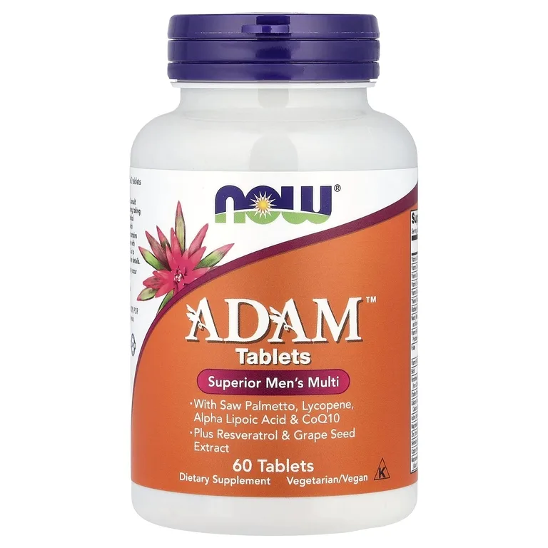 NOW Foods, ADAM™, Men's Multi, 60 таблеток