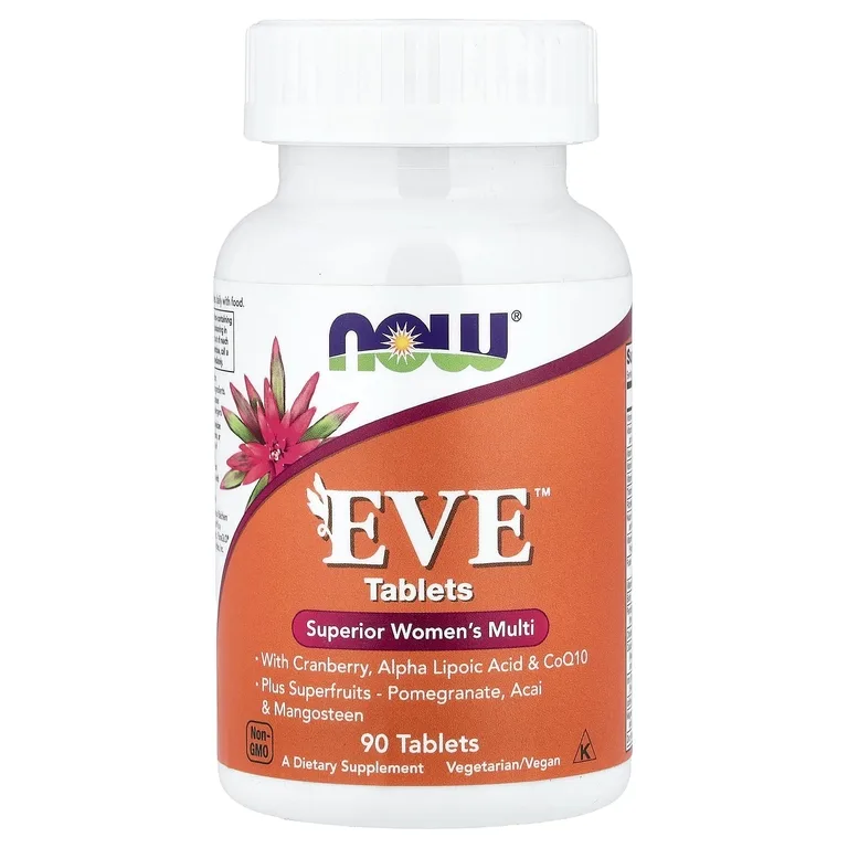 NOW Foods, Таблетки Eve™, высококачественные мультивитамины для женщин, 90 таблеток