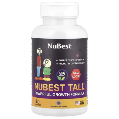 NuBest, Tall®, эффективное средство для роста, 60 капсул