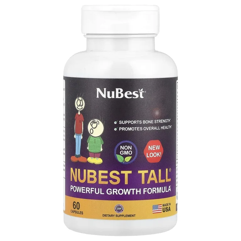 NuBest, Tall®, эффективное средство для роста, 60 капсул