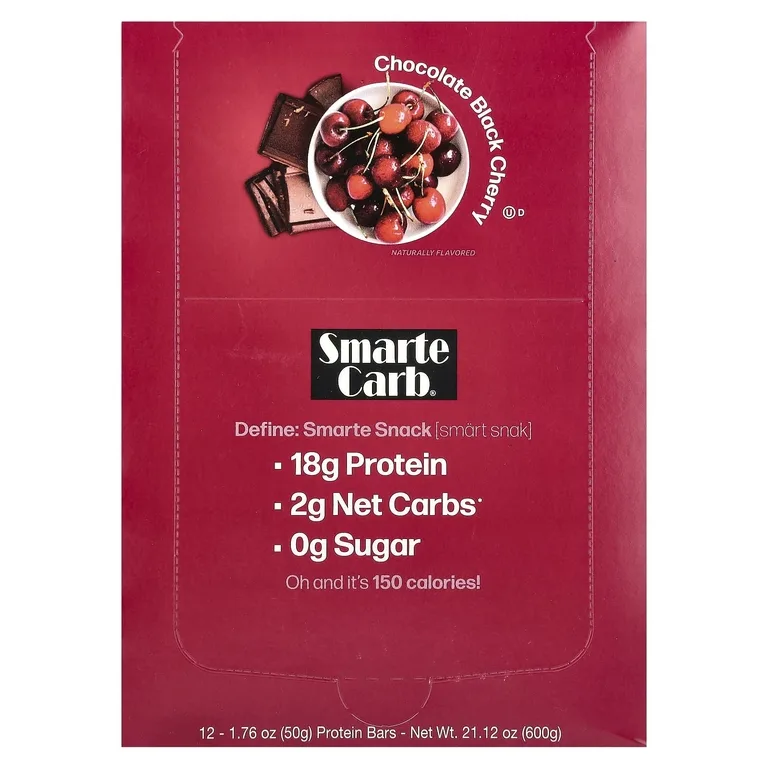NuGo Nutrition, Протеиновый батончик, шоколад с черной вишней, 12 батончиков, 50 г (1,76 унции)