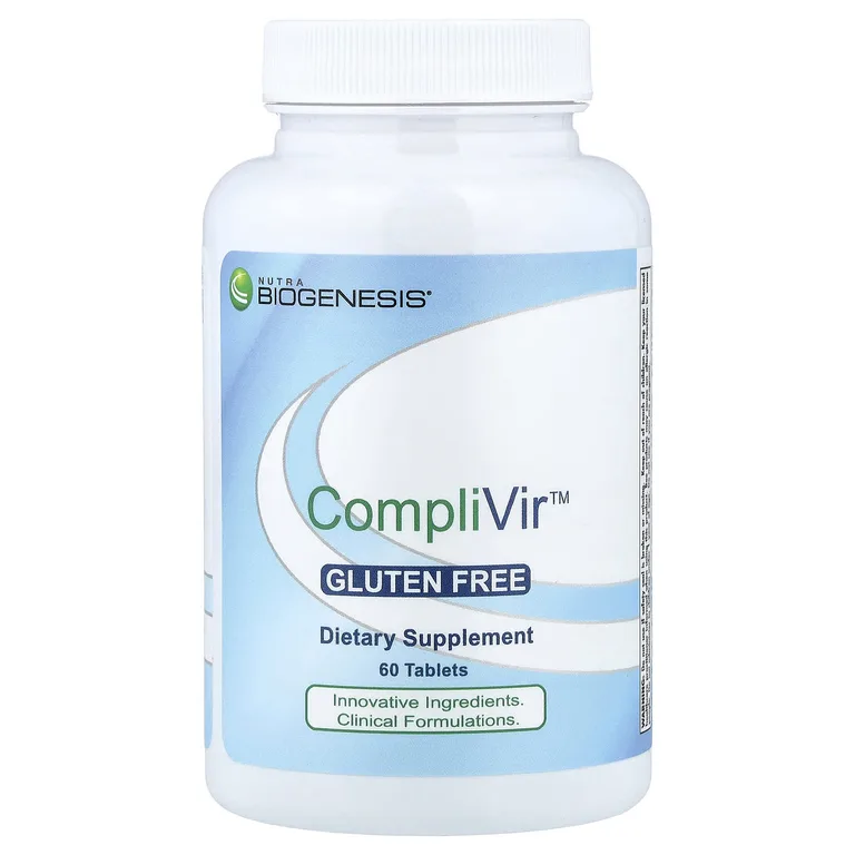 Nutra BioGenesis, CompliVir™ 60 таблеток