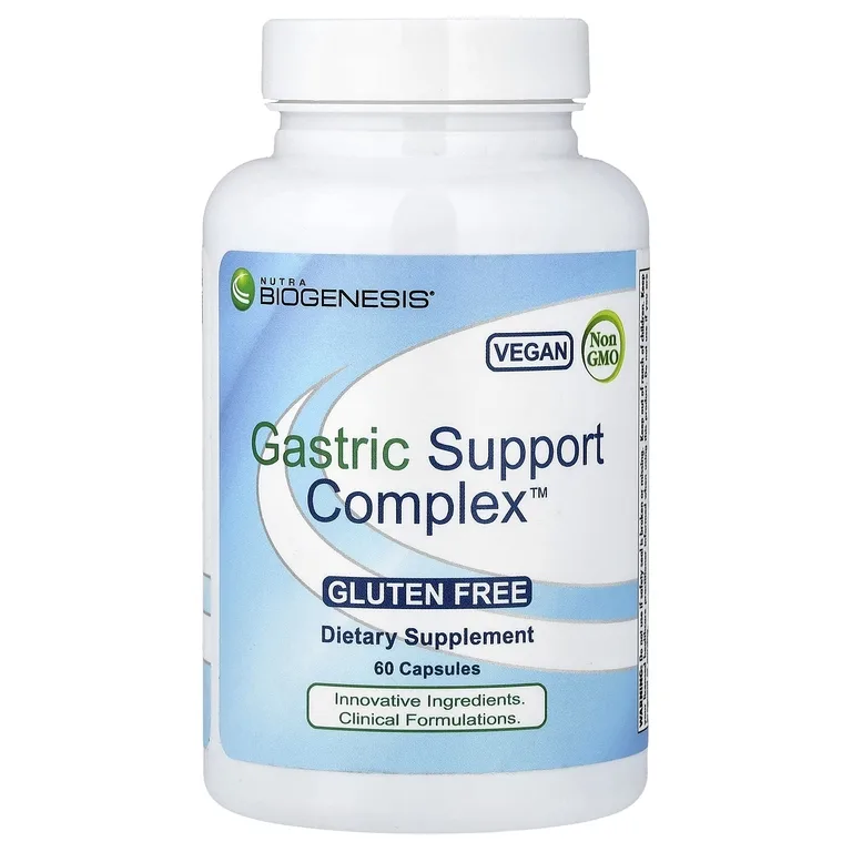 Nutra BioGenesis, Gatric Support Complex™, 60 капсул