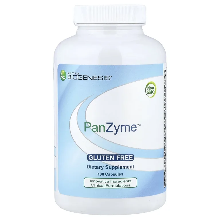Nutra BioGenesis, PanZyme™ 180 капсул