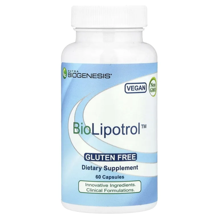 Nutra BioGenesis, смесь ниацина, экстракта красного дрожжевого риса, коэнзима Q10 и экстракта листьев зеленого чая, 60 капсул