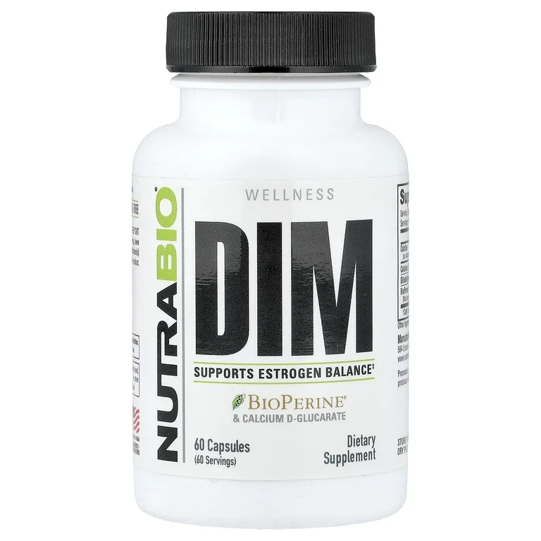NutraBio, DIM`` 60 капсул