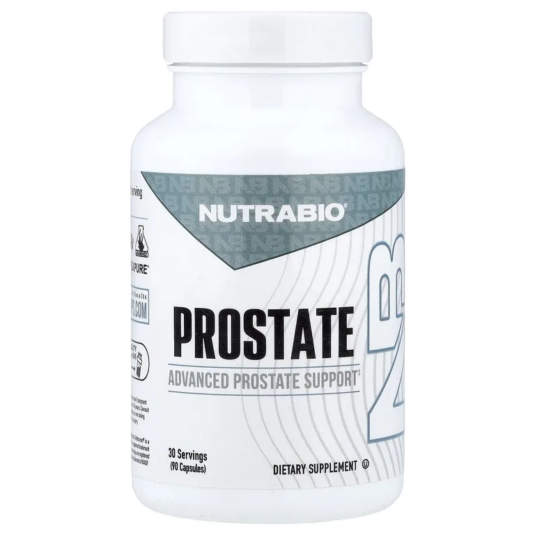 NutraBio, для простаты, 90 капсул