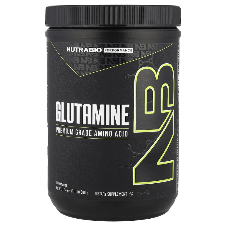 NutraBio, Глутамин, 500 г (1,1 фунта)