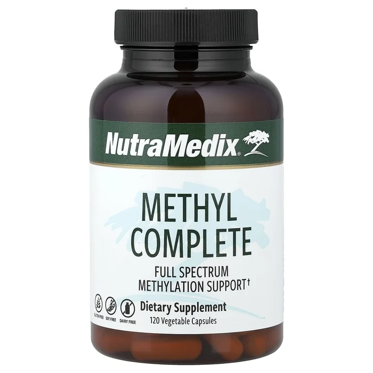 NutraMedix, Methyl Complete, метил, 120 растительных капсул