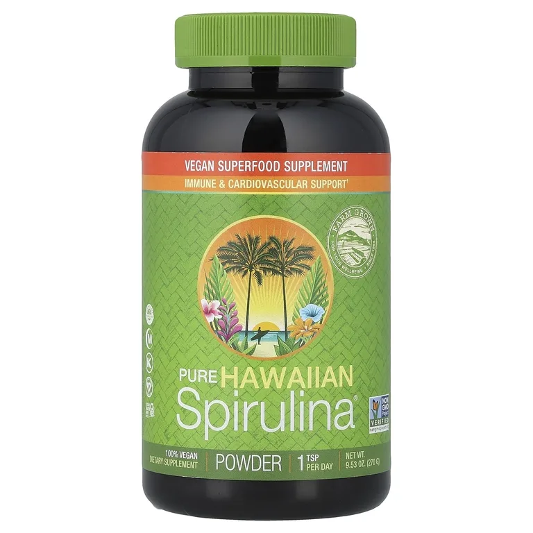 Nutrex Hawaii, Pure Hawaiian Spirulina, гавайская спирулина в порошке, 270 г (9,53 унции)