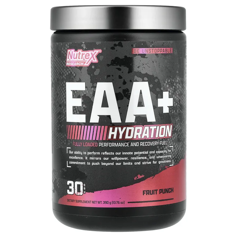 Nutrex Research, EAA+ Hydration, фруктовый пунш, 390 г (13,76 унции)
