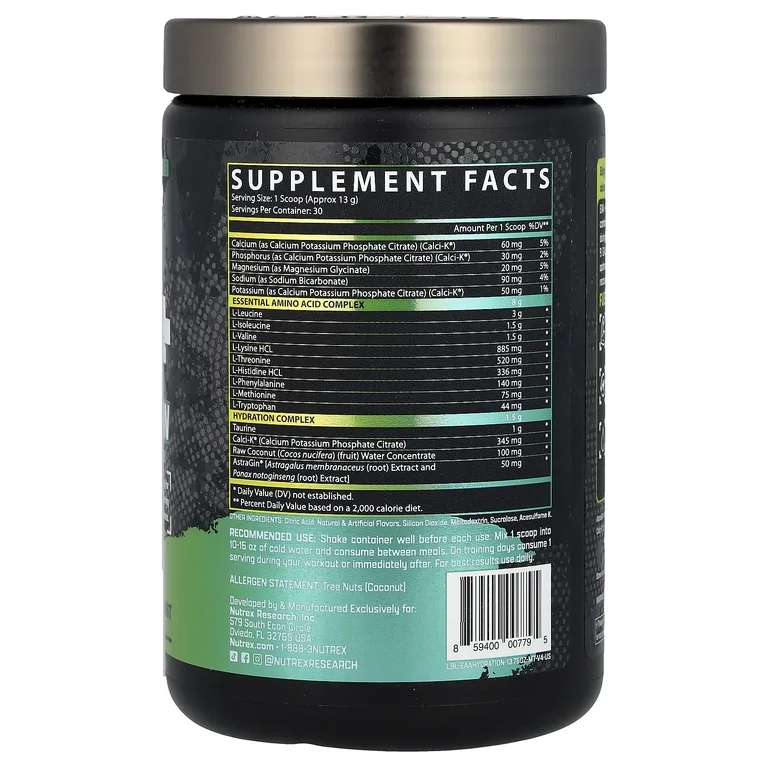 Nutrex Research, EAA + Hydration, Maui Twist, 390 г (13,76 унции)