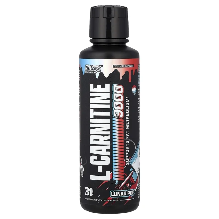 Nutrex Research, L-Carnitine 3000, Lunar Pop, 465 мл (15,72 жидк. унции)