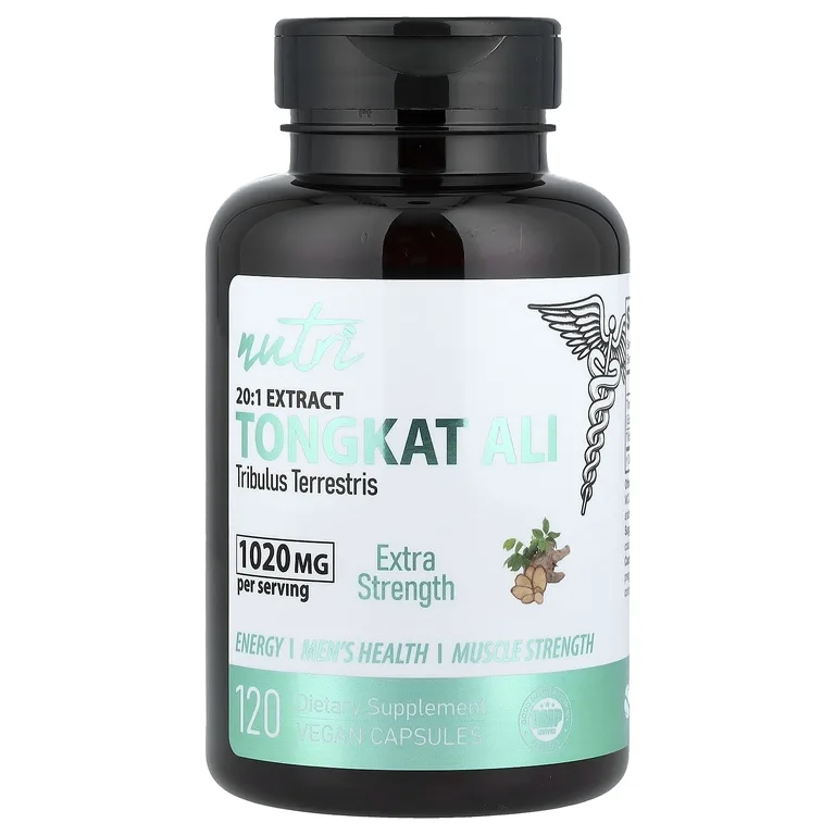 Nutri, 20:1 экстракт эврикомы длиннолистой, 120 веганских капсул