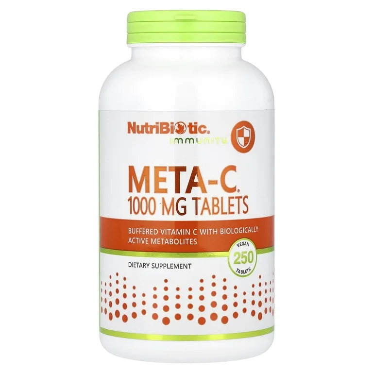 NutriBiotic, комплекс с витамином С, 250 растительных таблеток
