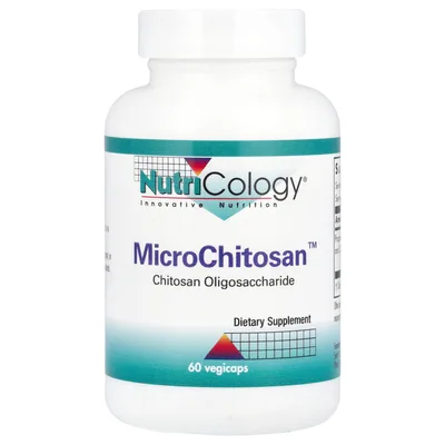 Nutricology, олигосахарид и хитозан, 60 растительных капсул