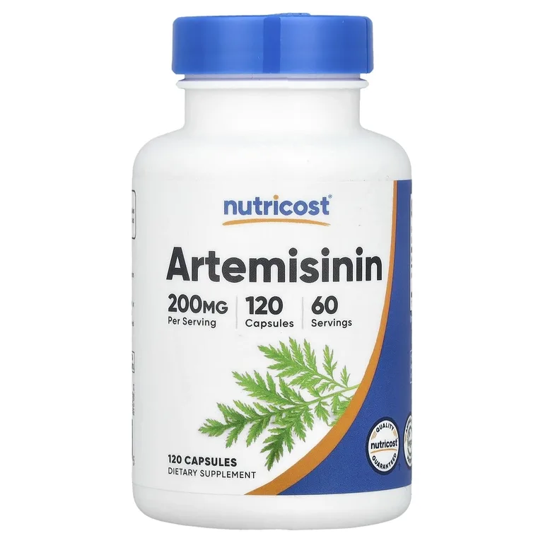 Nutricost, артемизинин, 120 капсул (100 мг в 1 капсуле)