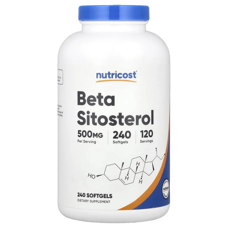 Nutricost, Бета-ситостерол, 240 капсул (250 мг в каждой капсуле)