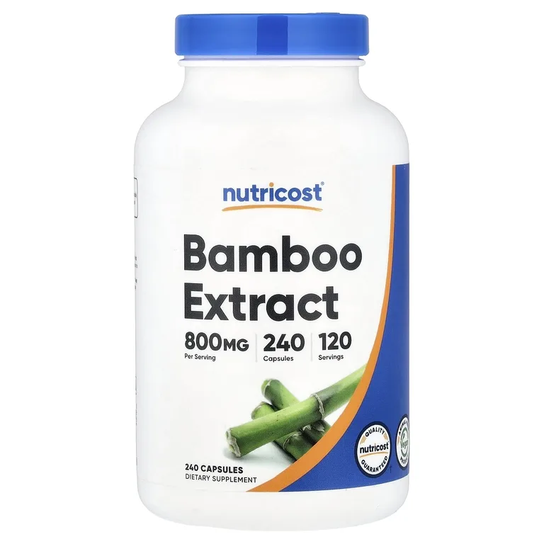 Nutricost, Экстракт бамбука, 240 капсул (400 мг на капсулу)
