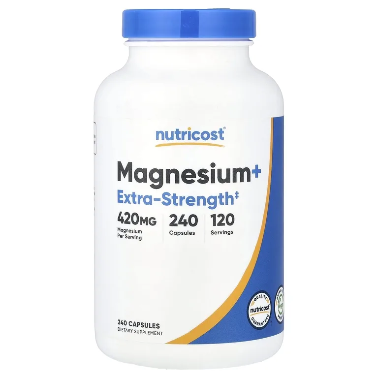 Nutricost, магний+, 240 капсул (210 мг в 1 капсуле)