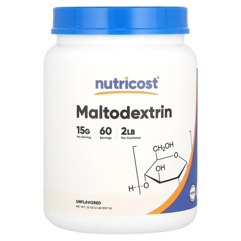 Nutricost, мальтодекстрин, без добавок, 907 г (32 унции)