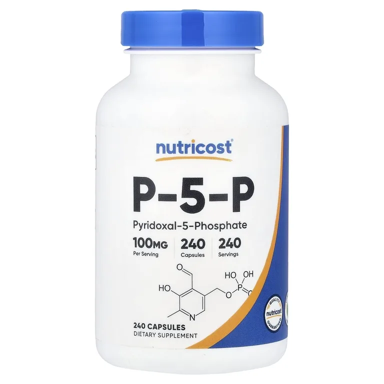 Nutricost, P-5-P, 100 мг, 240 капсул