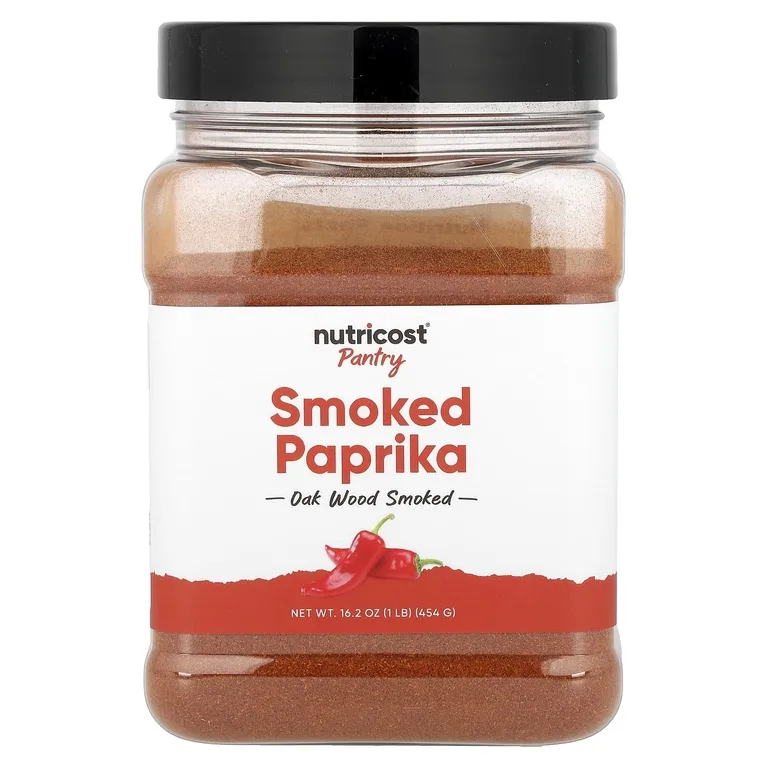Nutricost, Pantry, копченая паприка из дубовых древесин, 16,2 унции (454 г)