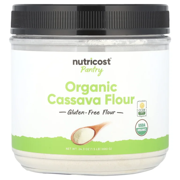 Nutricost, Pantry, органическая мука из кассавы, 680 г (24,3 унции)