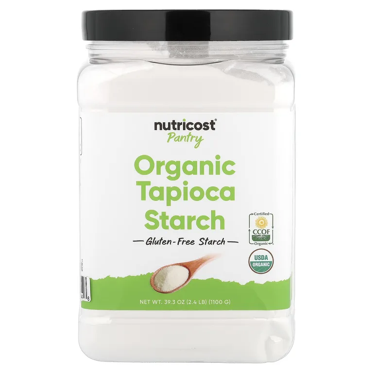 Nutricost, Pantry, органический тапиоковый крахмал, 1100 г (39,3 унции)