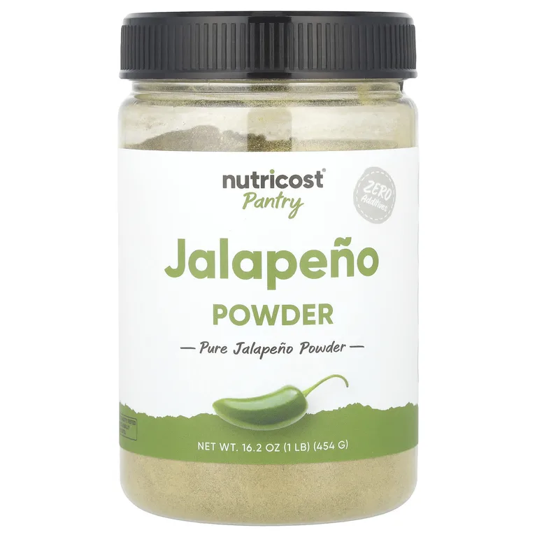Nutricost, Pantry, порошок халапеньо, 454 г (16,2 унции)
