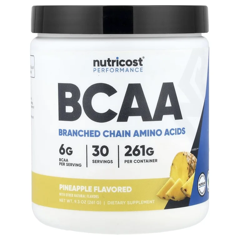 Nutricost, Performance, BCAA, ананас, 261 г (9,3 унции)
