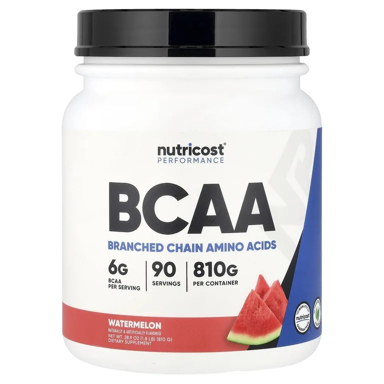 Nutricost, Performance, BCAA, со вкусом арбуза, 810 г (1,8 фунта)