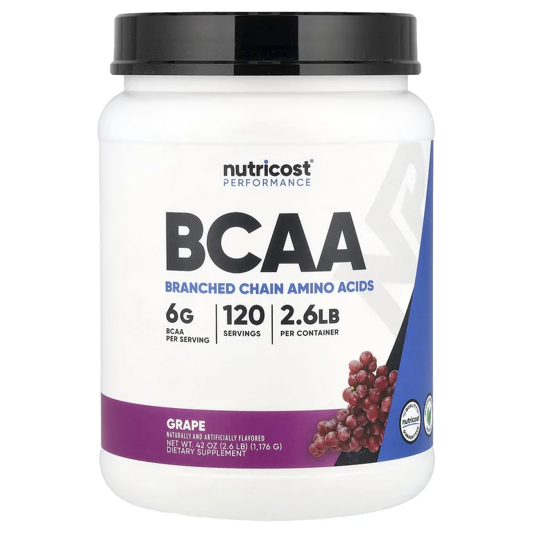 Nutricost, Performance, BCAA, со вкусом винограда, 1176 г (2,6 фунта)