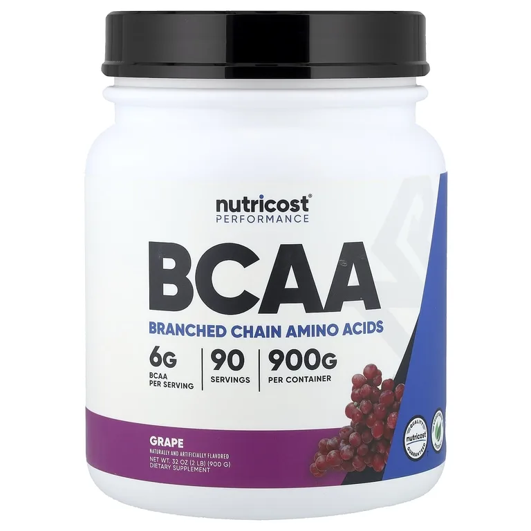 Nutricost, Performance, BCAA, со вкусом винограда, 900 г (2 фунта)