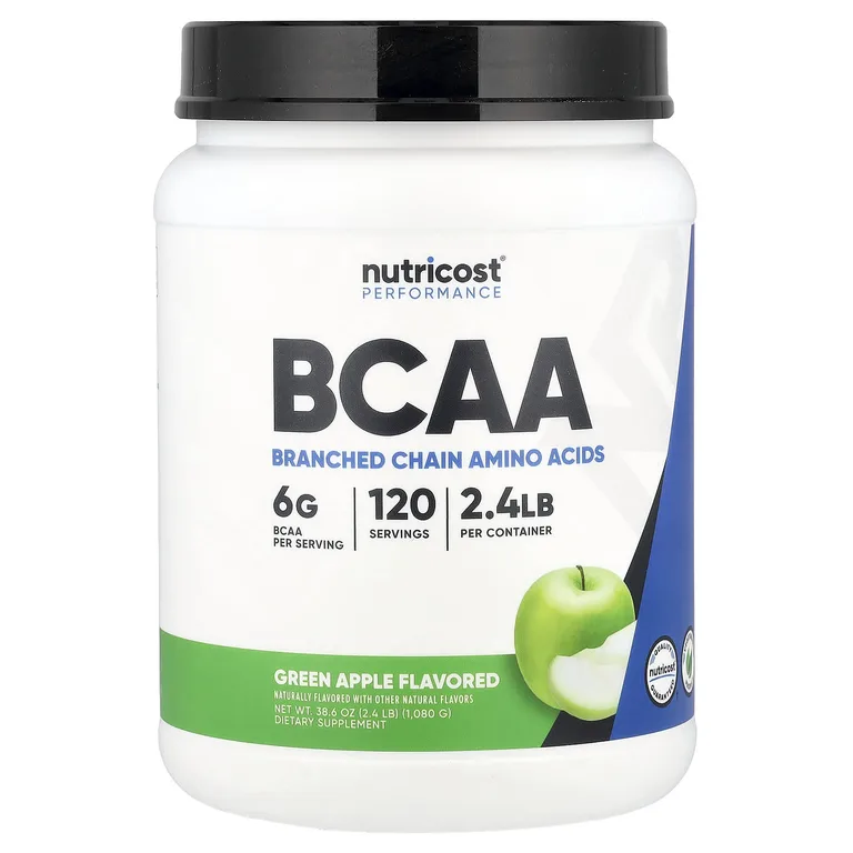 Nutricost, Performance, BCAA, со вкусом зеленого яблока, 1080 г (2,4 фунта)