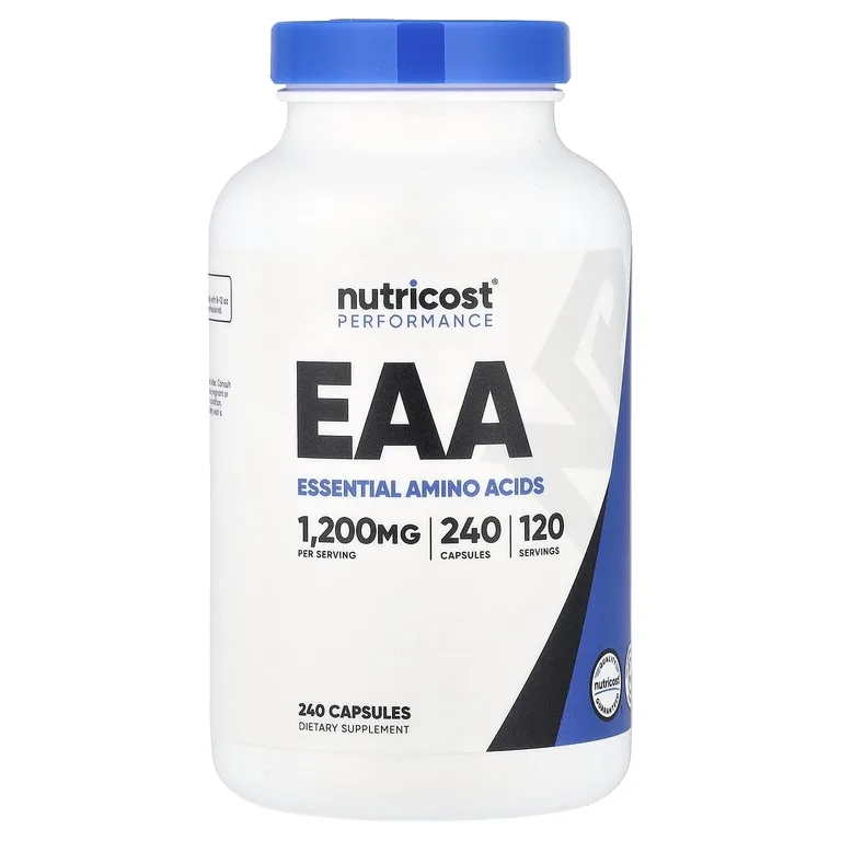 Nutricost, Performance, EAA, 240 капсул