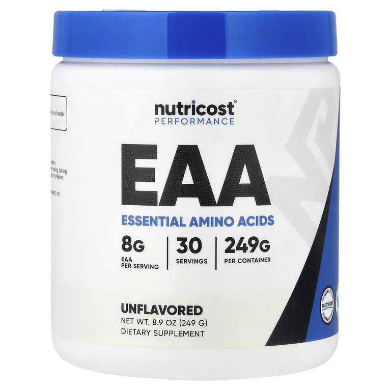 Nutricost, Performance, EAA, без добавок, 249 г (8,9 унции)