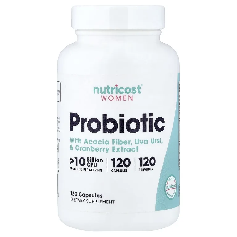 Nutricost, пробиотик для женщин, 120 капсул