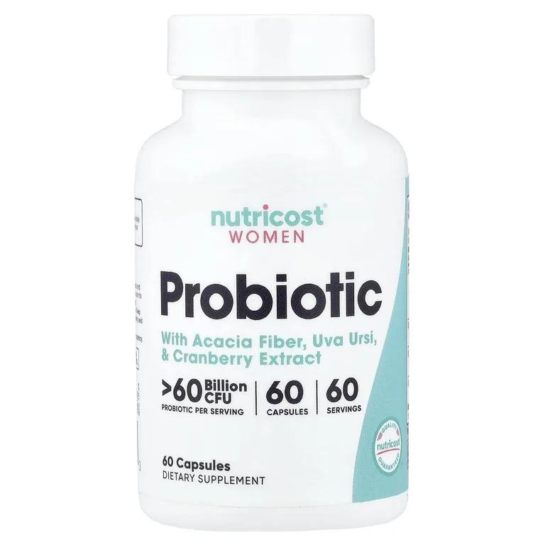 Nutricost, Пробиотик для женщин, 60 капсул