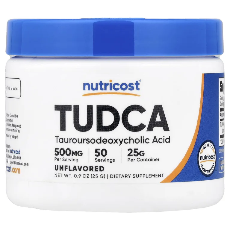 Nutricost, TUDCA, без добавок, 25 г (0,9 унции)