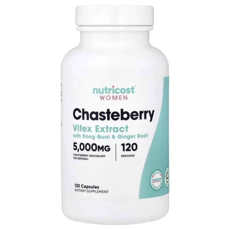 Nutricost, Women, витекс священный с дудником китайским и корнем имбиря для женщин, 120 капсул