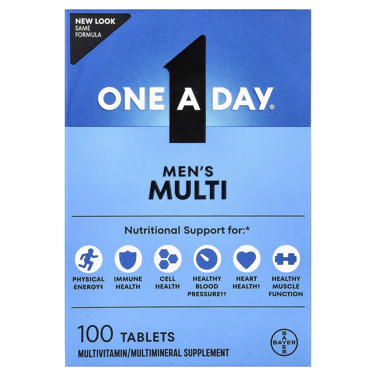 One-A-Day, мультивитамины для мужчин, 100 таблеток
