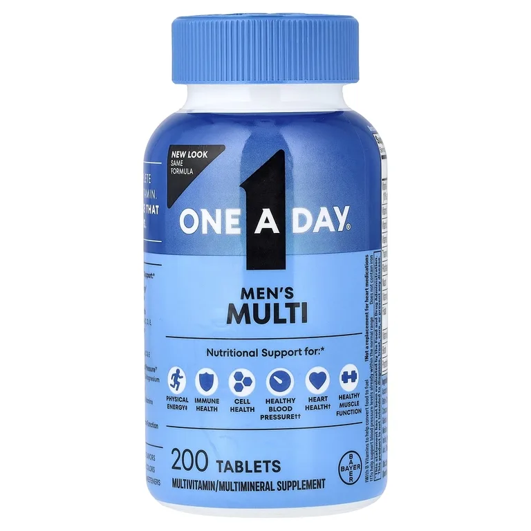 One-A-Day, мультивитамины для мужчин, 200 таблеток