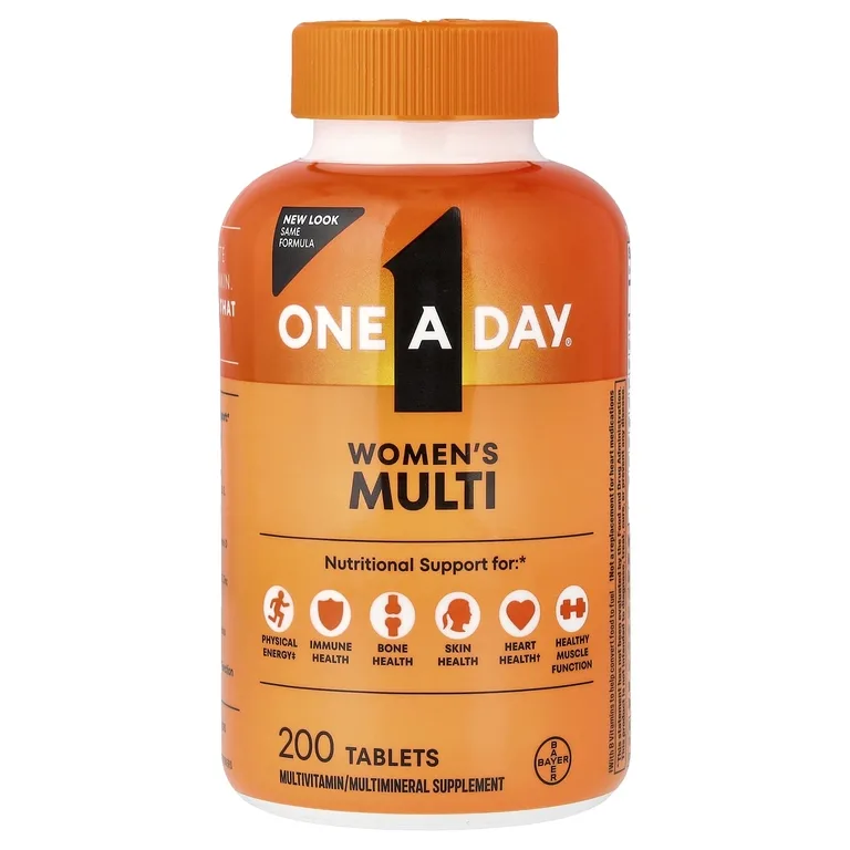One-A-Day, мультивитамины для женщин, 200 таблеток