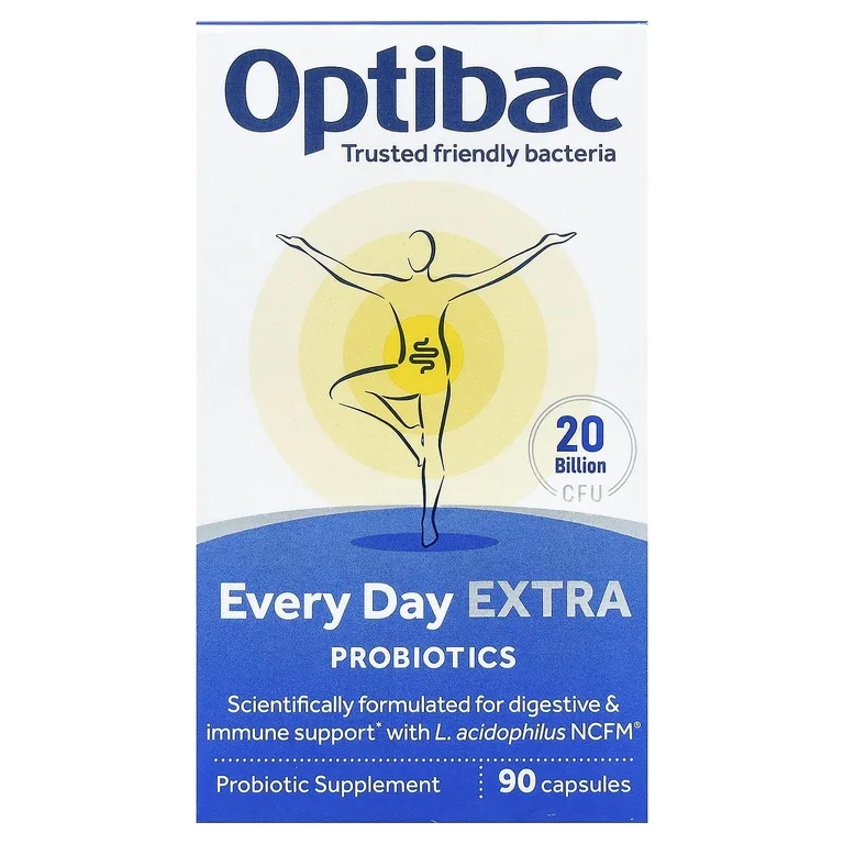 Optibac, пробиотики каждый день, 90 капсул
