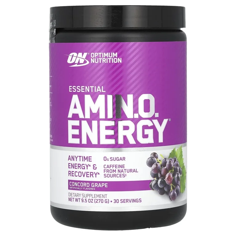 Optimum Nutrition, Аминокислоты для восстановления мышц, виноград «конкорд», 270 г (9,5 унции)